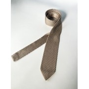 米色經典針織絲帶（全手工製）